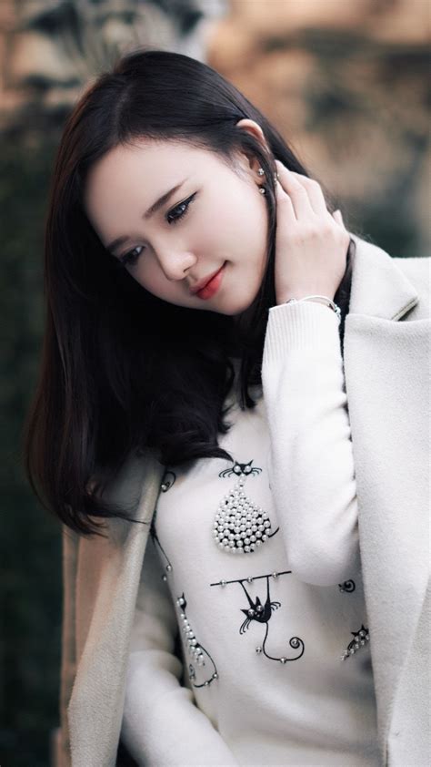 Download 720x1280 Wallpaper Cute And Beautiful Girl Model Asian