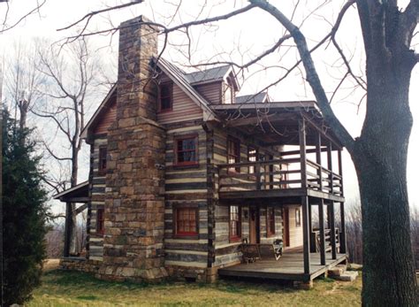 Three Different Photos Of The Same Cabin Handmade Houses With Noah