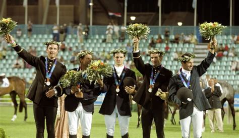 Mélanie de jesus dos santos est également première réserve aux barres. Equitation : Les médaillés olympiques de l'équitation ...
