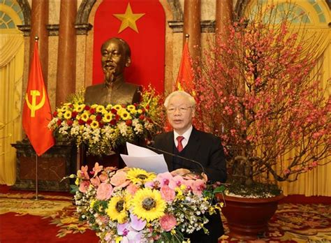 'cuộc sống bình thường sẽ sớm trở lại'; Tổng Bí thư, Chủ tịch nước Nguyễn Phú Trọng chúc Tết lãnh ...