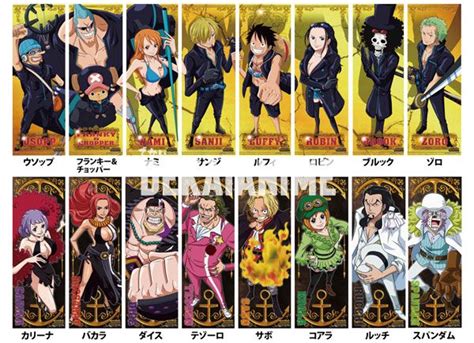 One Piece All Characters Poster Ubicaciondepersonascdmxgobmx