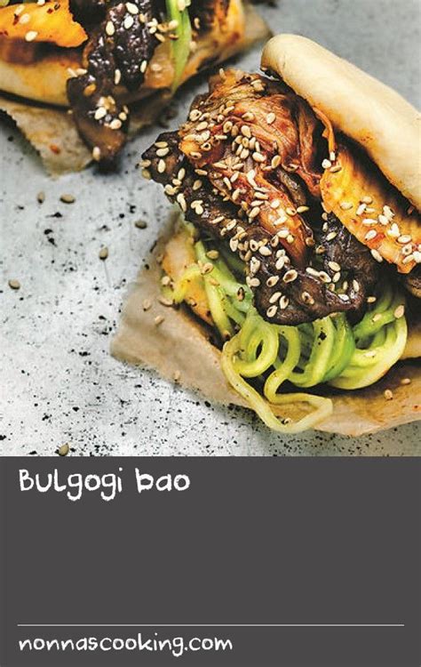 Or use this recipe to make our fantastic bulgogi egg serve cooked sliced beef and carrots with sweet sticky rice and good quality kimchi. Bulgogi bao | Recipe | Asian recipes, Quail recipes ...