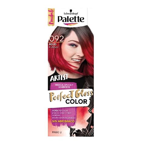 Tinte Para Cabello Palette 092 Rojo Fuego Walmart