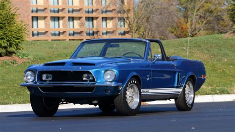 1968 Shelby Gt500 Convertible At Portland 2016 As S114 Mecum Auctions
