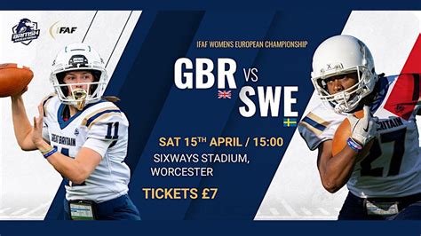 ifaf womens european championship great britain vs sweden youtube