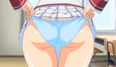 Rule 34 Aiba Matsuri Animated Anus Ass Bent Over Blue Panties