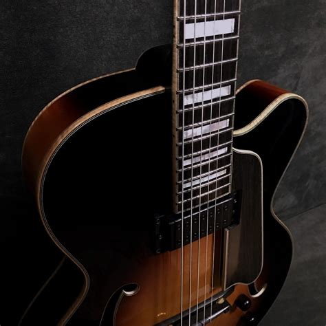 Eastman Jazz Elite 16 7 Archtop Seven String Guitar 160810077 Sb W