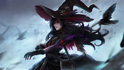 Dark Witch Wallpapers Top Free Dark Witch Backgrounds Wallpaperaccess