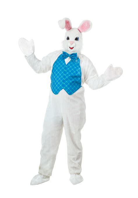 Mascot Easter Bunny Costume For Plus Size Adults Exclusive Holiday