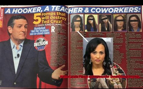national enquirer claims to have a scoop on ted cruz sex scandal crooks and liars