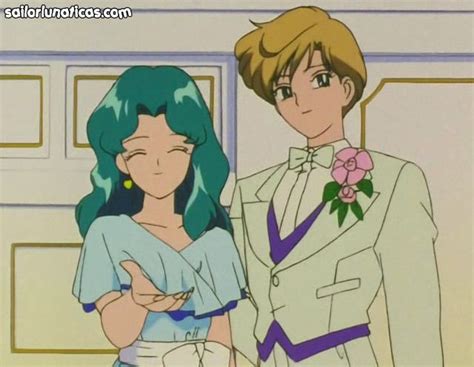 Sailor Moon And Sailor Uranus Haruka Und Michiru Sailor Uranus And Sailor Neptune Photo