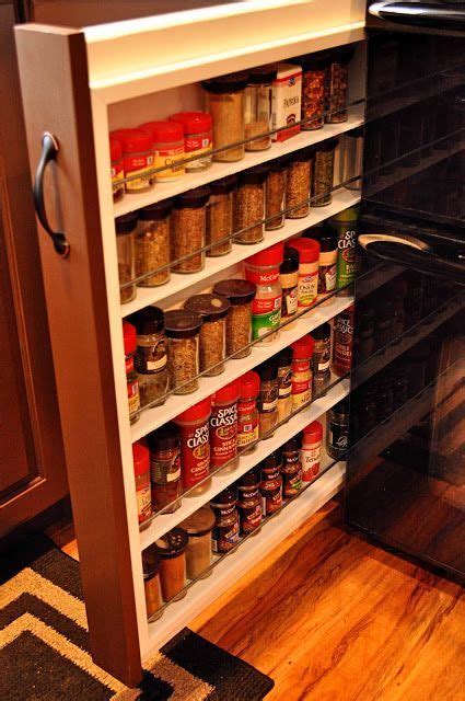 Kitchen Cupboard Pull Out Spice Rack Kitchen Cabinet Ideas