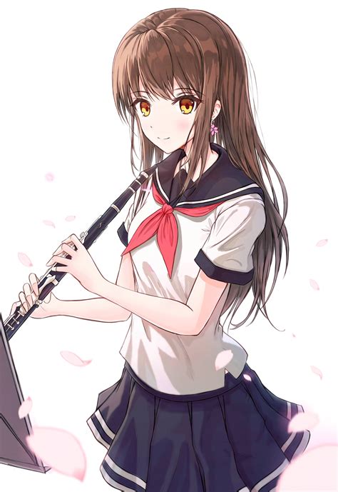 Practicing Clarinet Original Animemusicians