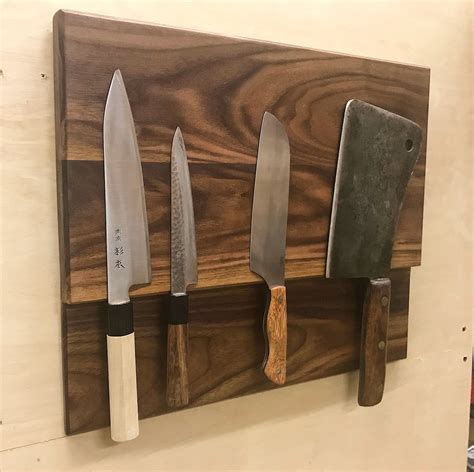 Full Magnetic Wall Hanging Knife Rack Borkwood