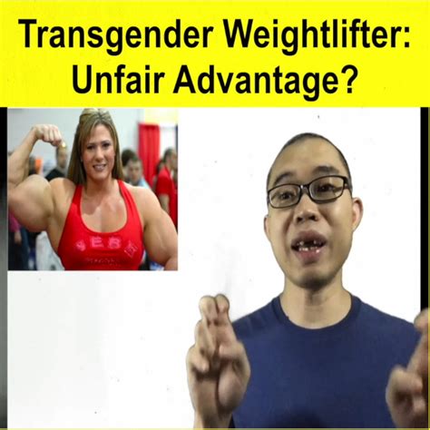 Transgender Weightlifter Unfair Advantage Jinx Yeo Comedy