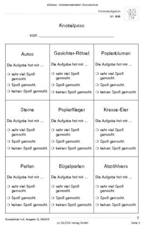 We did not find results for: Knobelaufgaben (1.-2. Klasse) - Unterrichtsmaterial zum ...
