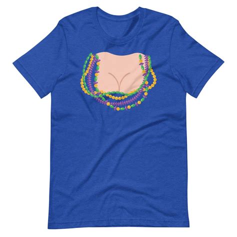 mardi gras boobs and beads funny shirt carnival party etsy