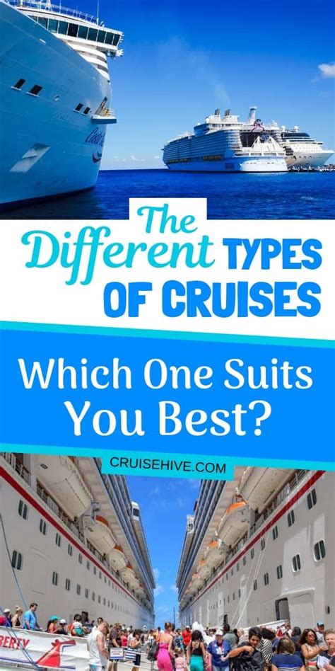 The Different Types Of Cruises Which One Suits You Best