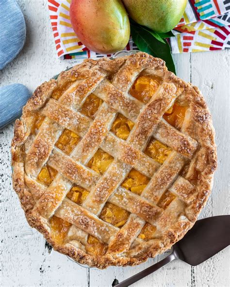 mango pie (Husbands That Cook) | Mango pie, Mango dessert recipes, Mango recipes
