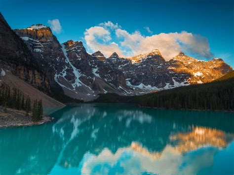 Download Wallpaper 1600x1200 Lake Mountains Forest Reflection Landscape Standard 43 Hd