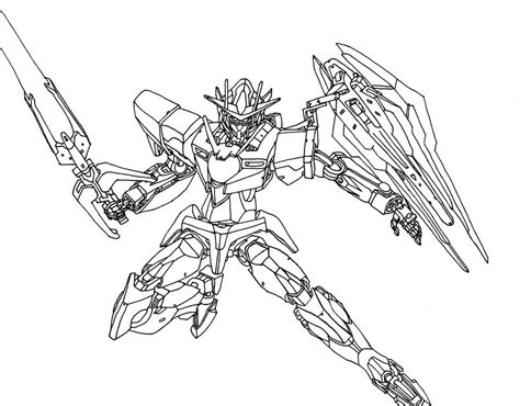 Gundam 00 Coloring Pages Coloring Pages