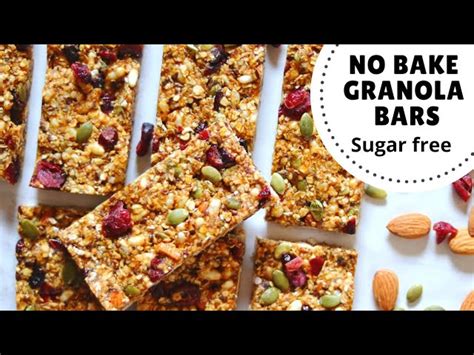 These homemade granola bars are packed with nutritious ingredients and are delicious! Homemade Diabetic Granola Bars - Healthy Chewy Granola Bar Recipe With Coconut Dates Zestful ...
