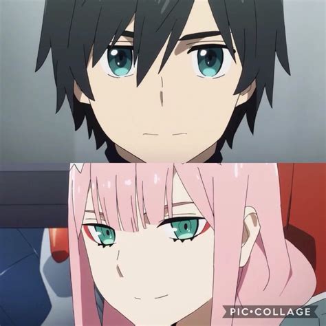 Hiro And Zero Two Darling In The Franxx 016 And 002 Darling In