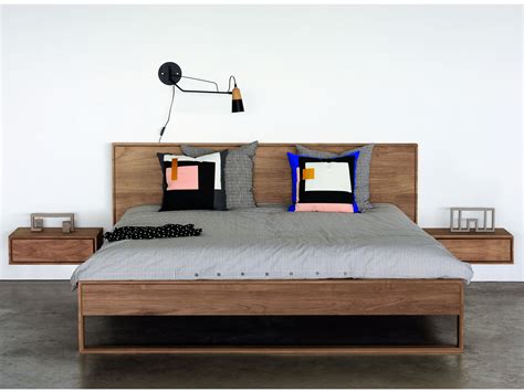 Cama Doble De Teca Teak Nordic Ii Bed Colección Teak Nordic By