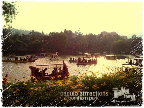 Baguio Burnham Park Burnham Lake And Rose Garden Travex Travels