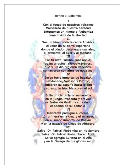 Himno A Riobamba Pdf