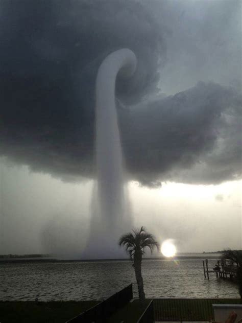 Crazy Waterspout Photo Water Tornado In Tampa Popular Science