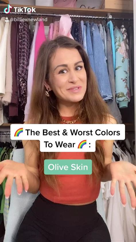 The Best And Worst Colors To Wear For Olive Skin Artofit