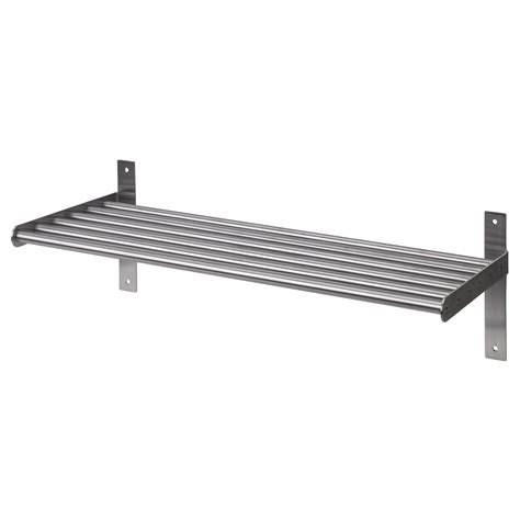 Check out ikea's stylish home furnishing and home accessories now! GRUNDTAL Wall shelf - stainless steel - IKEA