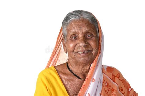 Portrait Of An Old Woman Senior Indian Woman Stock Image Image Of Expressions Female