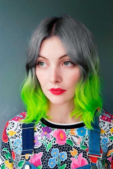 Green Hair Is A Fun Way To Spice Up Your Style Check Out These Awesome