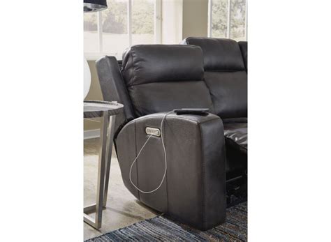 Flexsteel Cody Leather Power Reclining Sofa 1820 62ph 297 40