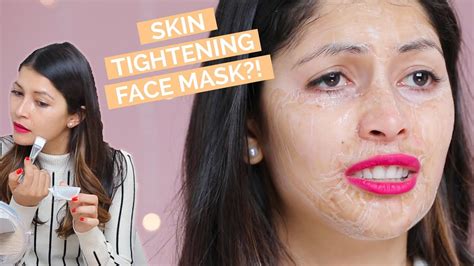 We Tried The Hanacure Skin Tightening Face Mask Crash Test Beauties Youtube