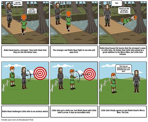 robin hood story storyboard af cdineen35