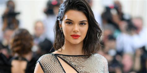 Kendall Jenner Wore Nothing But A Lacy Red Thong For Sexy Topless Shoot