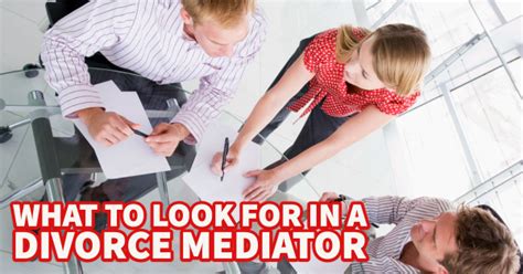 What To Look For In A Divorce Mediator