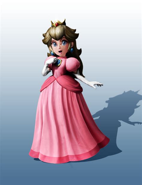 The Making Of Princess Peach Re Textured Special Effects