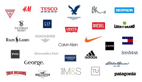 Most Popular Clothing Brand Logo Logodix