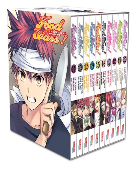 Carlsen Manga Manga Food Wars Shokugeki No Soma Box 2 Comic Combo