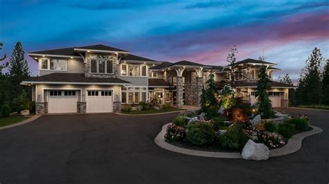 Custom North Spokane Estate Washington Luxury Homes Mansions For