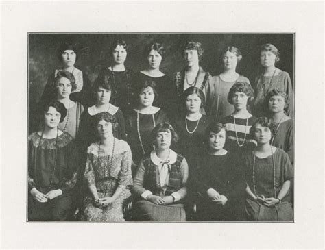 Kappa Delta Gamma 1921 • University Archives And Records Center