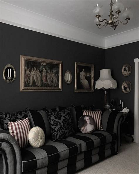 Top 35 Incredible Goth Living Room Ideas For Inspiration