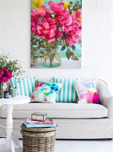 Lovely Spring Living Room Decorating Ideas Adorable Homeadorable Home