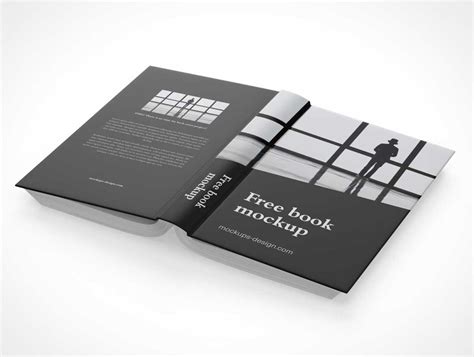 Free Front And Back Book Cover Mockup Psd Psfreebies