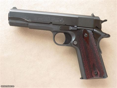 Colt Government Model 1911 80 Series Cal 45 Acp Blue Finish Sold