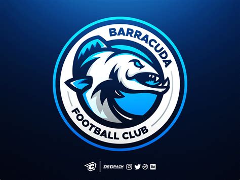 Barracuda Mascot Logo By Alec Des Rivières On Dribbble